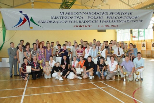 VI Międzynarodowe Sportowe Mistrzostwa Polski dla Pracowników Samorządowych, Radnych i Parlamentarzystów