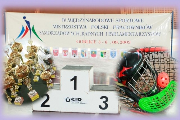 IV Międzynarodowe Sportowe Mistrzostwa Polski dla pracowników samorządowych, radnych i parlamentarzystów.
